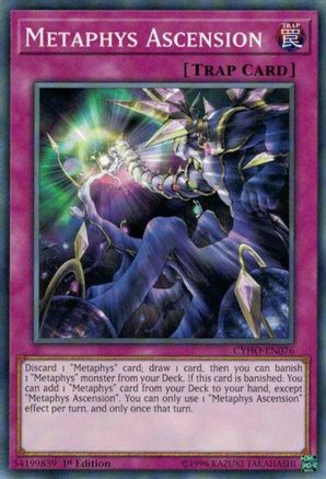 Metaphys Ascension (CYHO-EN076) - Cybernetic Horizon Unlimited Cybernetic Horizon Yugioh Single Squirtle Squad Card Shop.