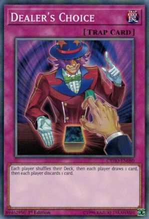 Dealer's Choice (CYHO-EN080) - Cybernetic Horizon Unlimited Cybernetic Horizon Yugioh Single Squirtle Squad Card Shop.