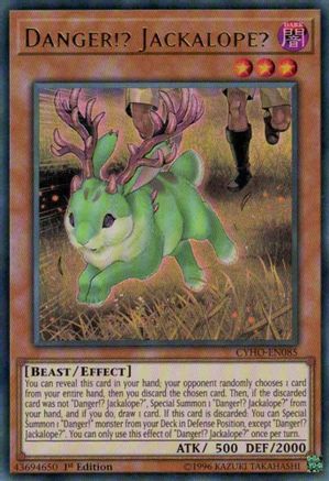 Danger!? Jackalope? (CYHO-EN085) - Cybernetic Horizon 1st Edition Cybernetic Horizon Yugioh Single Squirtle Squad Card Shop.