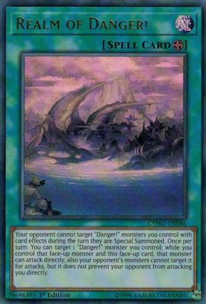 Realm of Danger! (CYHO-EN086) - Cybernetic Horizon 1st Edition Cybernetic Horizon Yugioh Single Squirtle Squad Card Shop.
