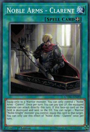 Noble Arms - Clarent (CYHO-EN091) - Cybernetic Horizon 1st Edition Cybernetic Horizon Yugioh Single Squirtle Squad Card Shop.