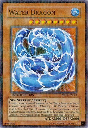 Water Dragon (MF02-EN004) - Mattel Action Figure Promos: Series 2 Limited Mattel Action Figure Promos: Series 2 Yugioh Single Squirtle Squad Card Shop.