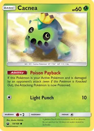 Cacnea SM Celestial Storm - Common