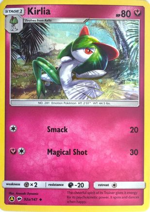 Kirlia 92a/147 - Holofoil Alternate Art Promos - Promo Alternate Art Promos Pokemon Single Squirtle Squad Card Shop.