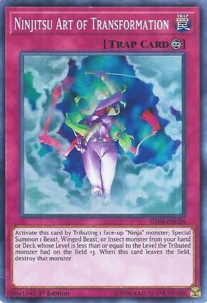 Ninjitsu Art of Transformation (SHVA-EN028) - Shadows in Valhalla 1st Edition Shadows in Valhalla Yugioh Single Squirtle Squad Card Shop.
