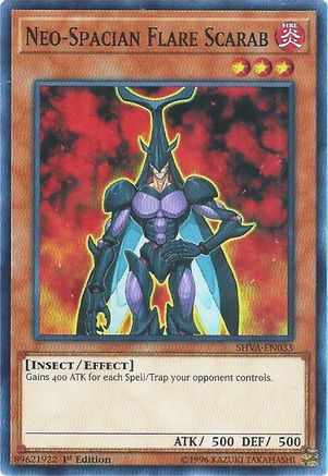 Neo-Spacian Flare Scarab (SHVA-EN033) - Shadows in Valhalla 1st Edition Shadows in Valhalla Yugioh Single Squirtle Squad Card Shop.