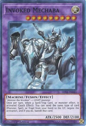 Invoked Mechaba (SHVA-EN041) - Shadows in Valhalla 1st Edition Shadows in Valhalla Yugioh Single Squirtle Squad Card Shop.
