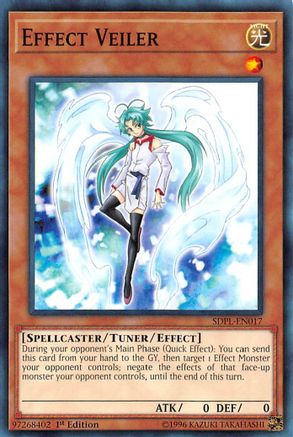 Effect Veiler (SDPL-EN017) - Structure Deck: Powercode Link 1st Edition Structure Deck: Powercode Link Yugioh Single Squirtle Squad Card Shop.
