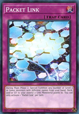 Packet Link (SDPL-EN031) - Structure Deck: Powercode Link 1st Edition Structure Deck: Powercode Link Yugioh Single Squirtle Squad Card Shop.