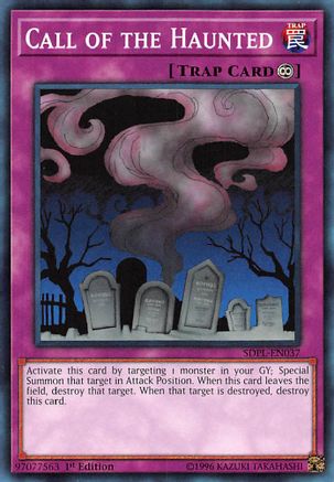 Call of the Haunted (SDPL-EN037) - Structure Deck: Powercode Link 1st Edition Structure Deck: Powercode Link Yugioh Single Squirtle Squad Card Shop.