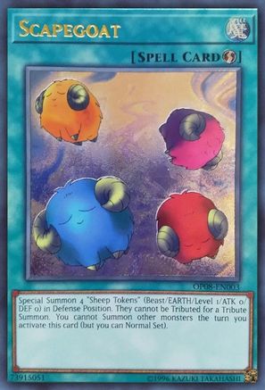 Scapegoat (UTR) (OP08-EN003) - OTS Tournament Pack 8 Unlimited OTS Tournament Pack 8 Yugioh Single Squirtle Squad Card Shop.