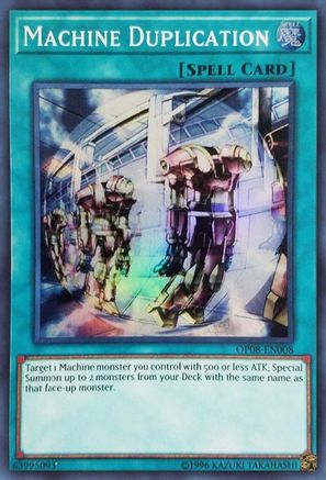 Machine Duplication (OP08-EN008) - OTS Tournament Pack 8 Unlimited OTS Tournament Pack 8 Yugioh Single Squirtle Squad Card Shop.
