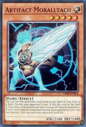 Artifact Moralltach (OP08-EN016) - OTS Tournament Pack 8 Unlimited OTS Tournament Pack 8 Yugioh Single Squirtle Squad Card Shop.