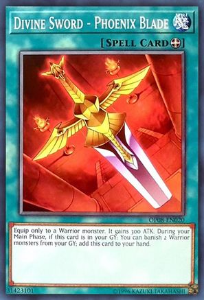 Divine Sword - Phoenix Blade (OP08-EN020) - OTS Tournament Pack 8 Unlimited OTS Tournament Pack 8 Yugioh Single Squirtle Squad Card Shop.
