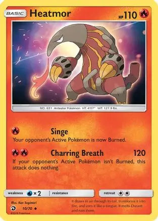 Heatmor Dragon Majesty - Uncommon