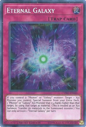 Eternal Galaxy (CYHO-ENSE3) - Cybernetic Horizon Limited Cybernetic Horizon Yugioh Single Squirtle Squad Card Shop.