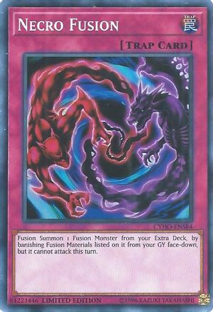 Necro Fusion (CYHO-ENSE4) - Cybernetic Horizon Limited Cybernetic Horizon Yugioh Single Squirtle Squad Card Shop.