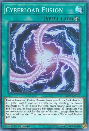 Cyberload Fusion (LED3-EN014) - Legendary Duelists: White Dragon Abyss 1st Edition Legendary Duelists: White Dragon Abyss Yugioh Single Squirtle Squad Card Shop.