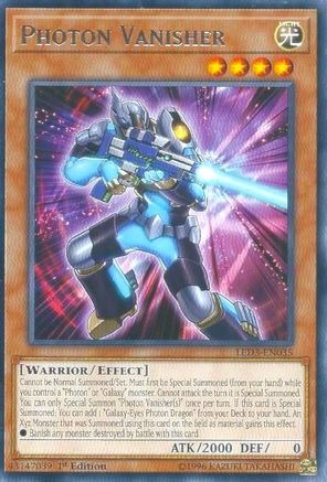 Photon Vanisher (LED3-EN035) - Legendary Duelists: White Dragon Abyss 1st Edition Legendary Duelists: White Dragon Abyss Yugioh Single Squirtle Squad Card Shop.