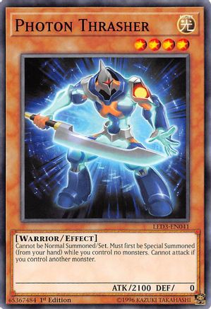 Photon Thrasher (LED3-EN041) - Legendary Duelists: White Dragon Abyss 1st Edition Legendary Duelists: White Dragon Abyss Yugioh Single Squirtle Squad Card Shop.