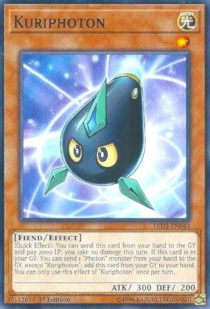 Kuriphoton (LED3-EN043) - Legendary Duelists: White Dragon Abyss 1st Edition Legendary Duelists: White Dragon Abyss Yugioh Single Squirtle Squad Card Shop.