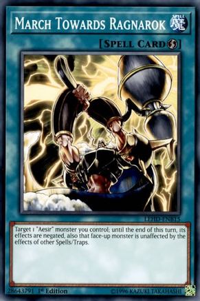 March Towards Ragnarok (LEHD-ENB15) - Legendary Hero Decks 1st Edition Legendary Hero Decks Yugioh Single Squirtle Squad Card Shop.