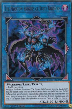 The Phantom Knights of Rusty Bardiche (LEHD-ENC00) - Legendary Hero Decks 1st Edition Legendary Hero Decks Yugioh Single Squirtle Squad Card Shop.