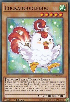 Cockadoodledoo (LEHD-ENC11) - Legendary Hero Decks 1st Edition Legendary Hero Decks Yugioh Single Squirtle Squad Card Shop.
