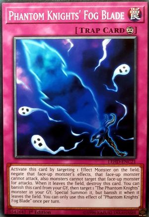 Phantom Knights' Fog Blade (LEHD-ENC21) - Legendary Hero Decks 1st Edition Legendary Hero Decks Yugioh Single Squirtle Squad Card Shop.