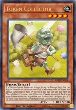 Token Collector (SOFU-ENSP1) (SOFU-ENSP1) - Soul Fusion Limited Soul Fusion Yugioh Single Squirtle Squad Card Shop.