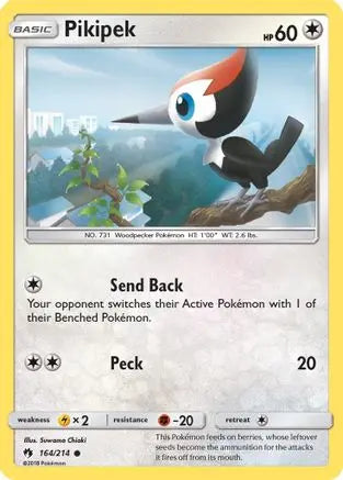 Pikipek (164)/214 SM Lost Thunder - Common