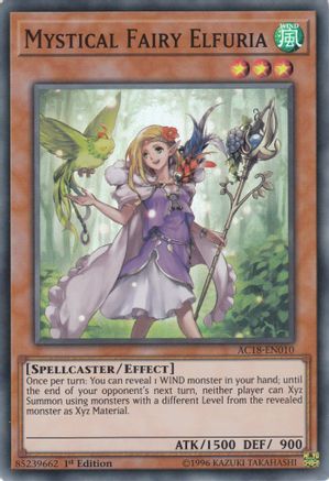 Mystical Fairy Elfuria (AC18-EN010) - Advent Calendar 2018 1st Edition Advent Calendar 2018 Yugioh Single Squirtle Squad Card Shop.