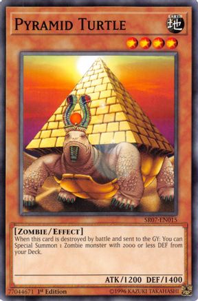 Pyramid Turtle (SR07-EN015) - Structure Deck: Zombie Horde 1st Edition Structure Deck: Zombie Horde Yugioh Single Squirtle Squad Card Shop.