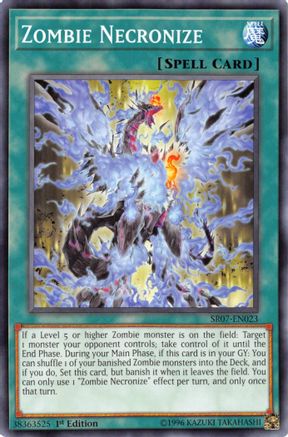 Zombie Necronize (SR07-EN023) - Structure Deck: Zombie Horde 1st Edition Structure Deck: Zombie Horde Yugioh Single Squirtle Squad Card Shop.