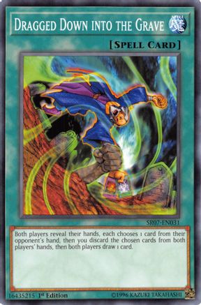 Dragged Down into the Grave (SR07-EN031) - Structure Deck: Zombie Horde 1st Edition Structure Deck: Zombie Horde Yugioh Single Squirtle Squad Card Shop.