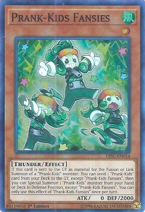 Prank-Kids Fansies (HISU-EN014) - Hidden Summoners 1st Edition Hidden Summoners Yugioh Single Squirtle Squad Card Shop.
