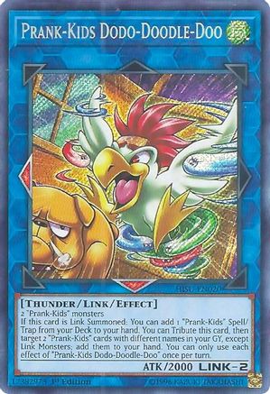 Prank-Kids Dodo-Doodle-Doo (HISU-EN020) - Hidden Summoners 1st Edition Hidden Summoners Yugioh Single Squirtle Squad Card Shop.