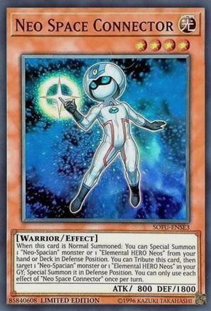 Neo Space Connector (SOFU-ENSE3) - Soul Fusion Limited Soul Fusion Yugioh Single Squirtle Squad Card Shop.