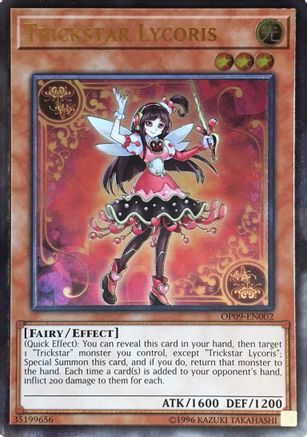 Trickstar Lycoris (UTR) (OP09-EN002) - OTS Tournament Pack 9 Unlimited OTS Tournament Pack 9 Yugioh Single Squirtle Squad Card Shop.