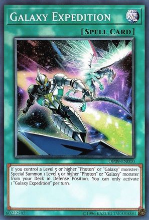Galaxy Expedition (OP09-EN010) - OTS Tournament Pack 9 Unlimited OTS Tournament Pack 9 Yugioh Single Squirtle Squad Card Shop.