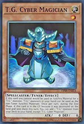 T.G. Cyber Magician (OP09-EN014) - OTS Tournament Pack 9 Unlimited OTS Tournament Pack 9 Yugioh Single Squirtle Squad Card Shop.