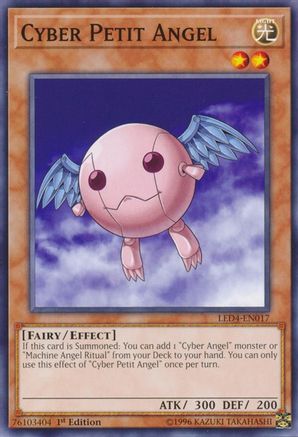 Cyber Petit Angel (LED4-EN017) - Legendary Duelists: Sisters of the Rose 1st Edition Legendary Duelists: Sisters of the Rose Yugioh Single Squirtle Squad Card Shop.