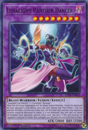 Lunalight Panther Dancer (LED4-EN053) - Legendary Duelists: Sisters of the Rose 1st Edition Legendary Duelists: Sisters of the Rose Yugioh Single Squirtle Squad Card Shop.
