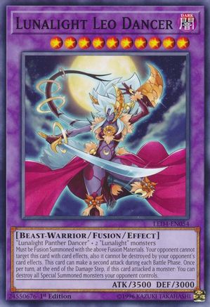 Lunalight Leo Dancer (LED4-EN054) - Legendary Duelists: Sisters of the Rose 1st Edition Legendary Duelists: Sisters of the Rose Yugioh Single Squirtle Squad Card Shop.
