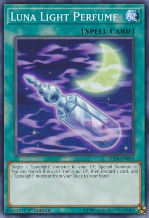 Luna Light Perfume (LED4-EN055) - Legendary Duelists: Sisters of the Rose 1st Edition Legendary Duelists: Sisters of the Rose Yugioh Single Squirtle Squad Card Shop.