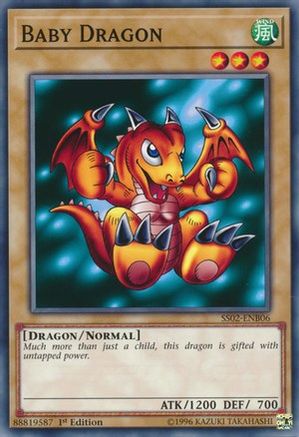 Baby Dragon (SS02-ENB06) - Speed Duel Decks: Duelists of Tomorrow 1st Edition Speed Duel Decks: Duelists of Tomorrow Yugioh Single Squirtle Squad Card Shop.