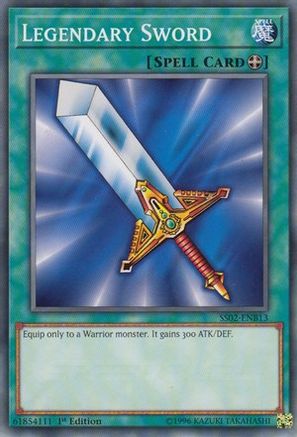 Legendary Sword (SS02-ENB13) - Speed Duel Decks: Duelists of Tomorrow 1st Edition Speed Duel Decks: Duelists of Tomorrow Yugioh Single Squirtle Squad Card Shop.