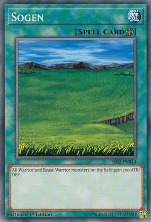 Sogen (SS02-ENB14) - Speed Duel Decks: Duelists of Tomorrow 1st Edition Speed Duel Decks: Duelists of Tomorrow Yugioh Single Squirtle Squad Card Shop.