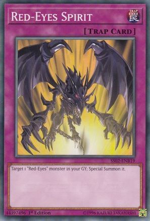 Red-Eyes Spirit (SS02-ENB19) - Speed Duel Decks: Duelists of Tomorrow 1st Edition Speed Duel Decks: Duelists of Tomorrow Yugioh Single Squirtle Squad Card Shop.