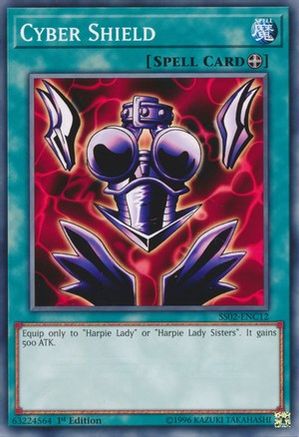 Cyber Shield (SS02-ENC12) - Speed Duel Decks: Duelists of Tomorrow 1st Edition Speed Duel Decks: Duelists of Tomorrow Yugioh Single Squirtle Squad Card Shop.